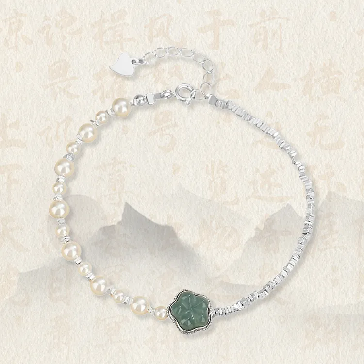 Chongqing Gold Store S925 Silver Bracelets Women's-3