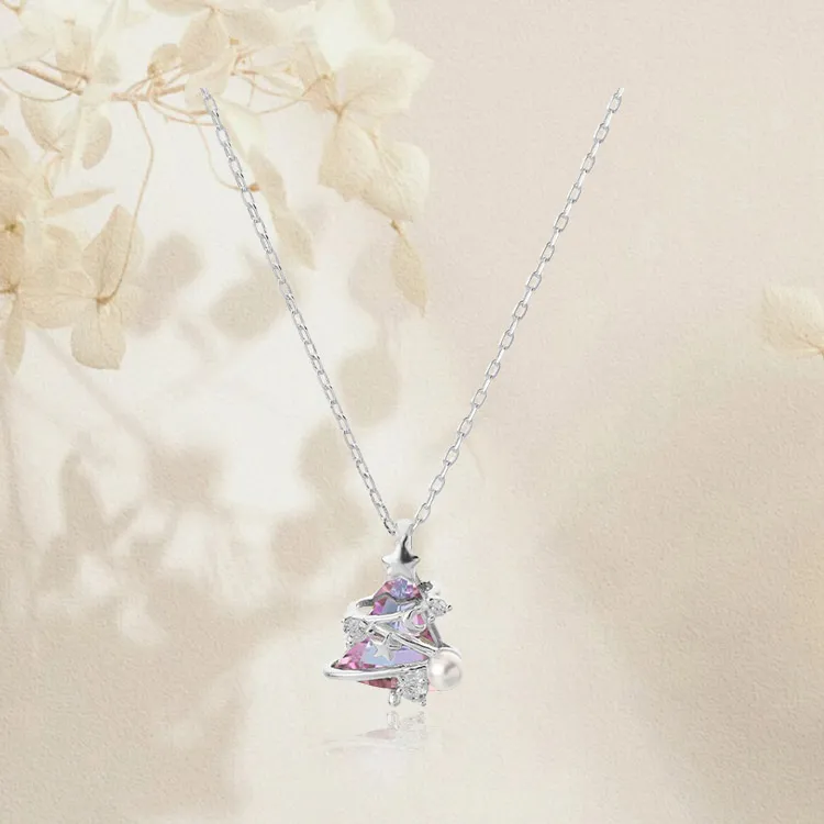 Chongqing Gold Store S925 Silver Necklaces Women's-4