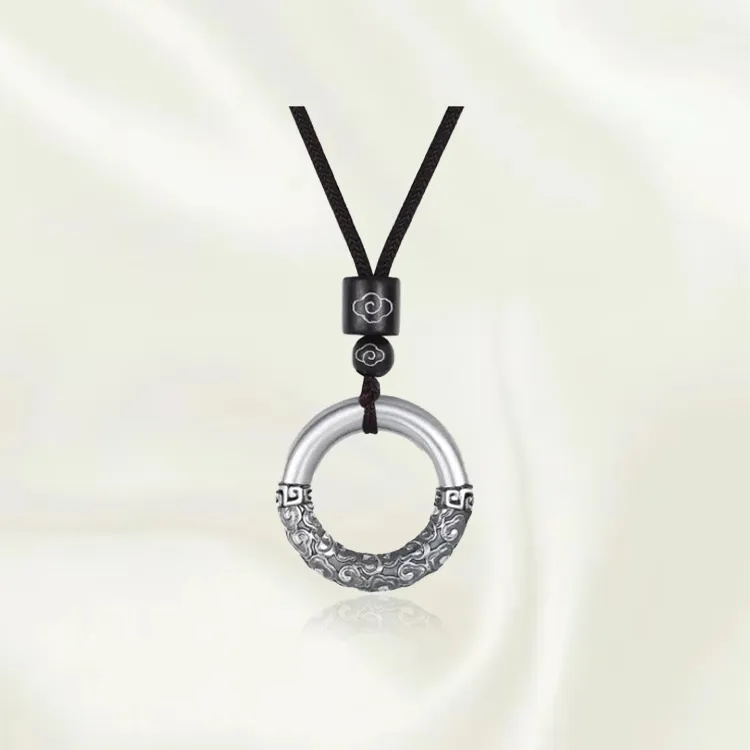 Chongqing Gold Store S999 Fine Silver Necklaces Unisex-3
