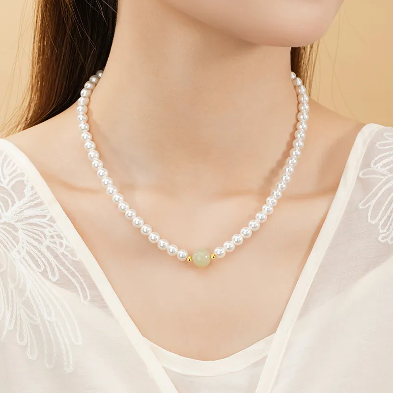 Chongqing Gold Store 925 Sterling Silver Necklaces Women's-4