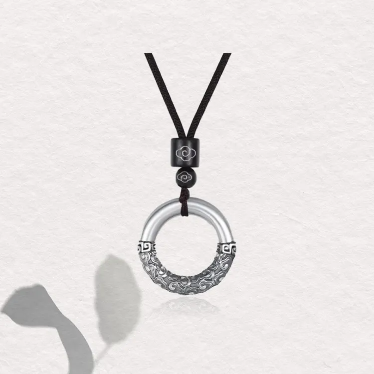 Chongqing Gold Store S999 Fine Silver Necklaces Unisex-2