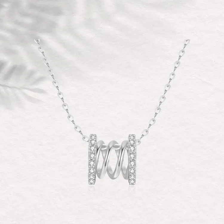 Chongqing Gold Store S925 Silver Necklaces Women's-1