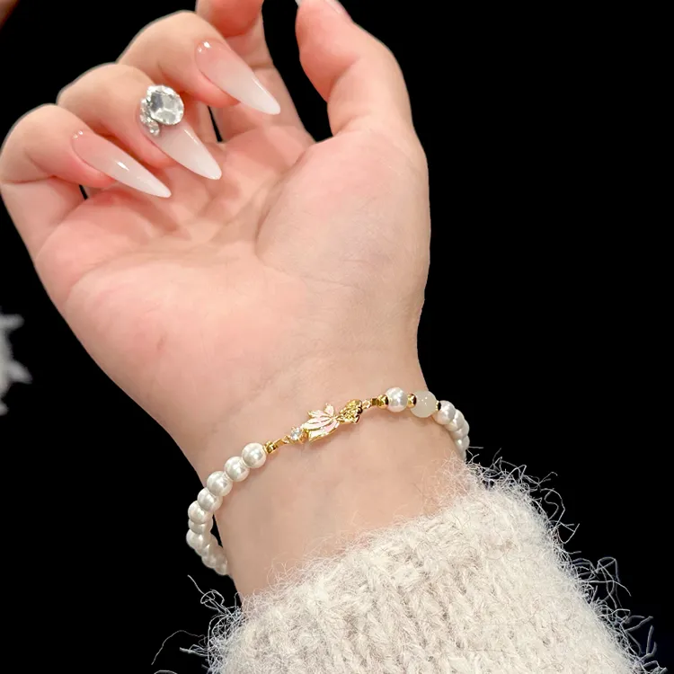 Chongqing Gold Store S925 Silver Bracelets Women's-2
