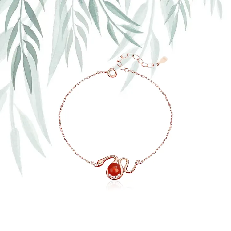 Chongqing Gold Store Agate Bracelets Women's-4