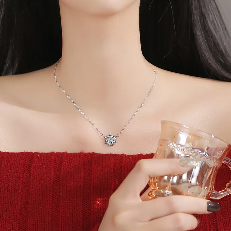 Chongqing Gold Store S 999 Fine Silver Necklaces Women's-3