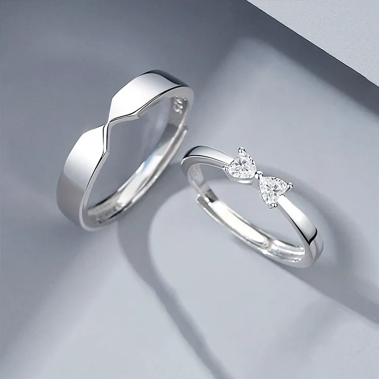 Chongqing Gold Store S925 Silver Rings Unisex-3