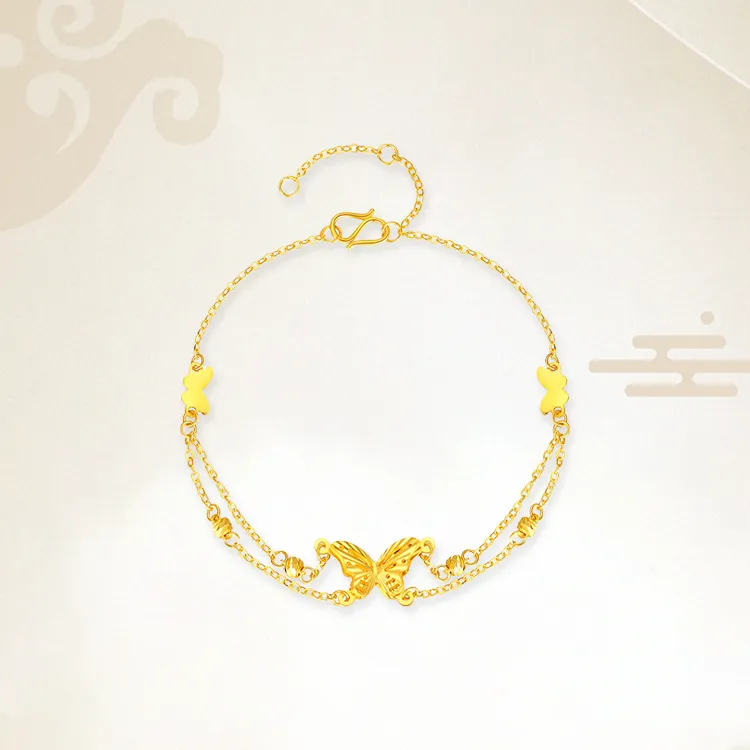 Chongqing gold store Gold Bracelet Women's-4
