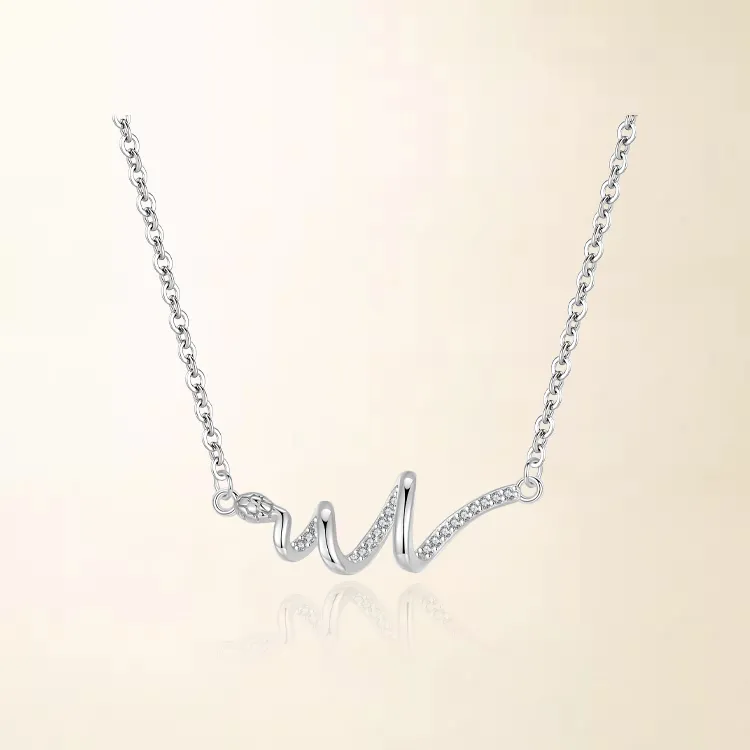 Chongqing Gold Store S925 Silver Necklaces Unisex-4