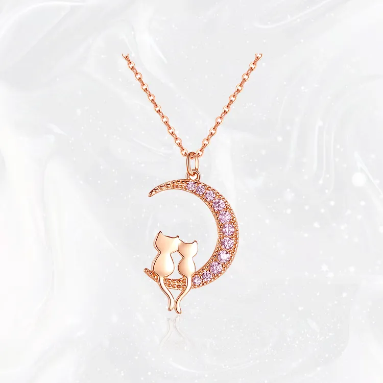 Chongqing Gold Store S925 Silver Necklaces Women's-2