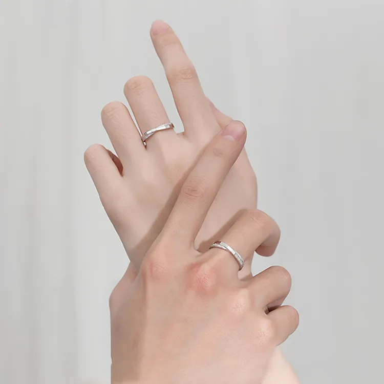 Chongqing Gold Store 999 Fine Silver Rings Unisex-1
