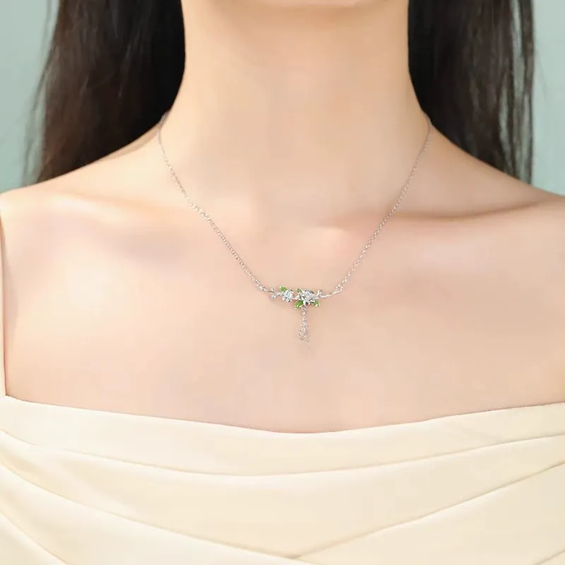 Chongqing Gold Store S925 Silver Necklaces Women's-1