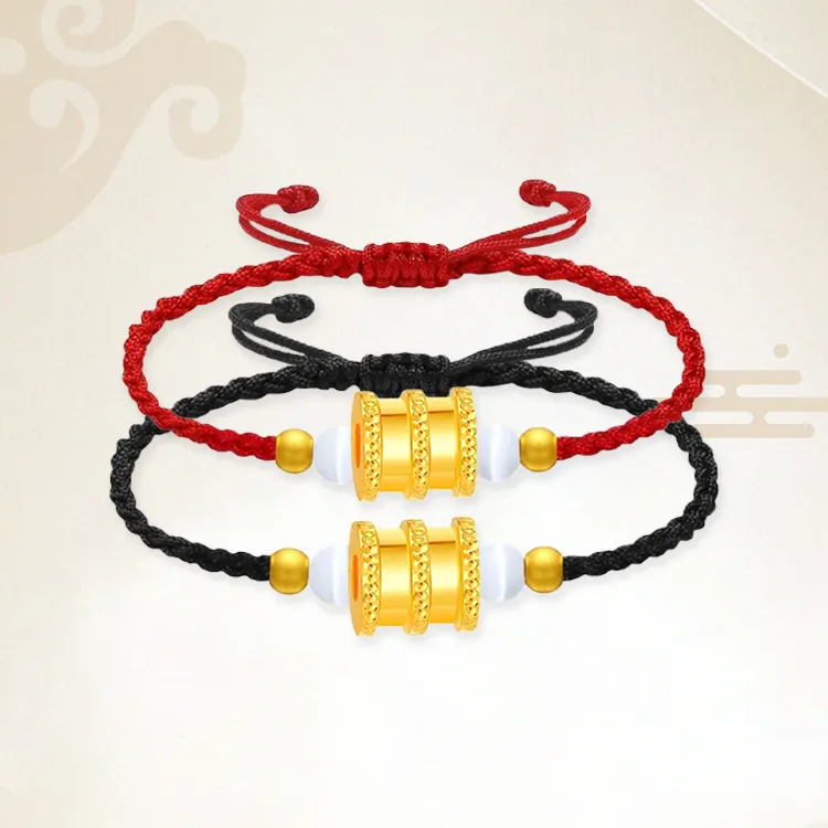 Chongqing gold store Gold Bracelet Unisex-3