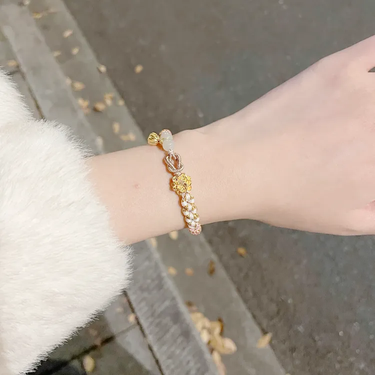 Chongqing Gold Store S999 Fine Silver Bracelets Women's-2