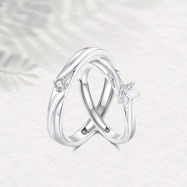 Chongqing Gold Store S925 Silver Rings Unisex-3