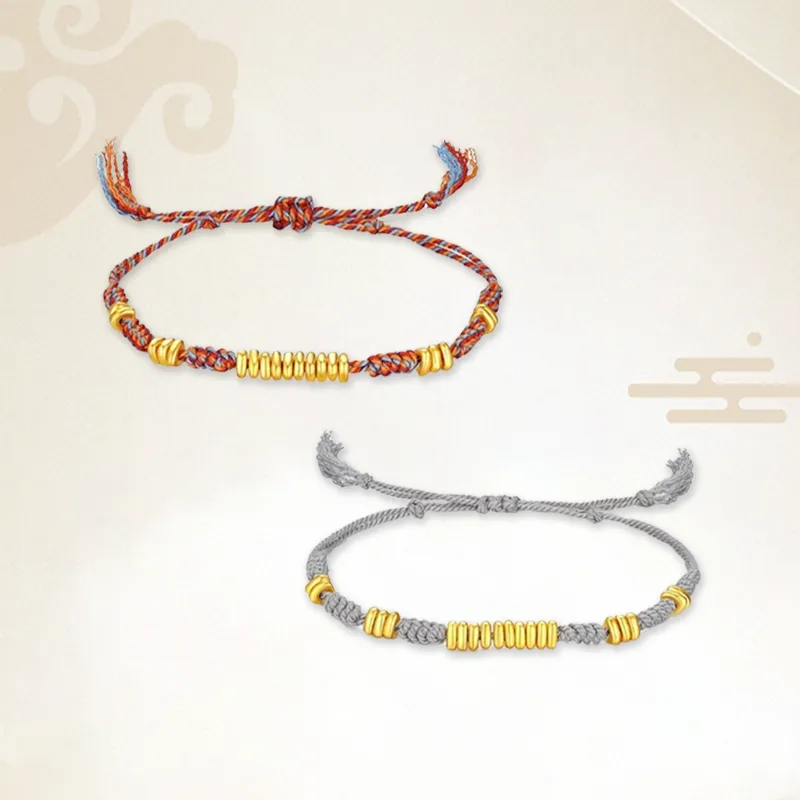 Chongqing gold store Gold Bracelet Unisex-2