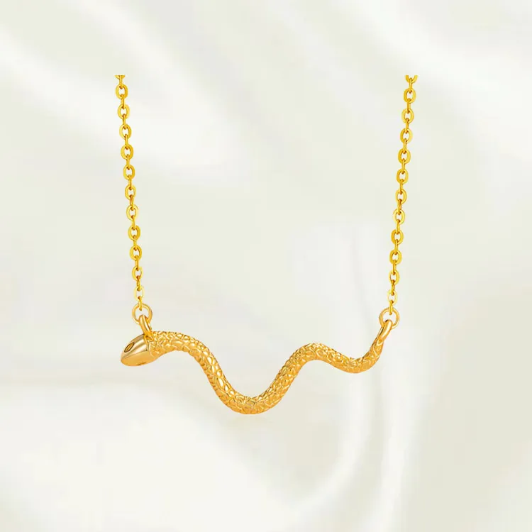 Chongqing Gold Store S925 Silver Necklaces Unisex-3