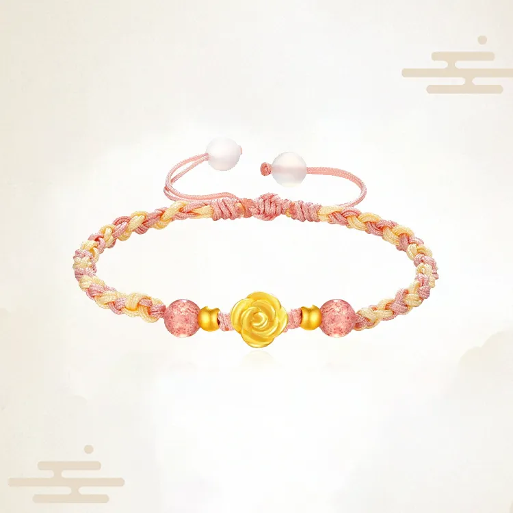 Chongqing Gold Store S999 Fine Silver Bracelets Women's-4
