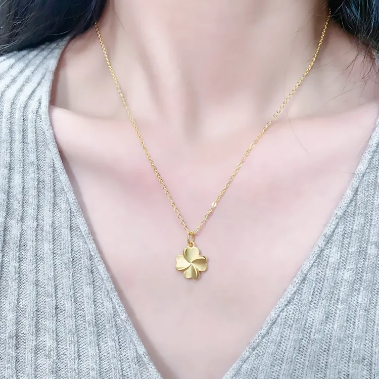 Chongqing Gold Store S 999 Fine Silver Necklaces Women's-2