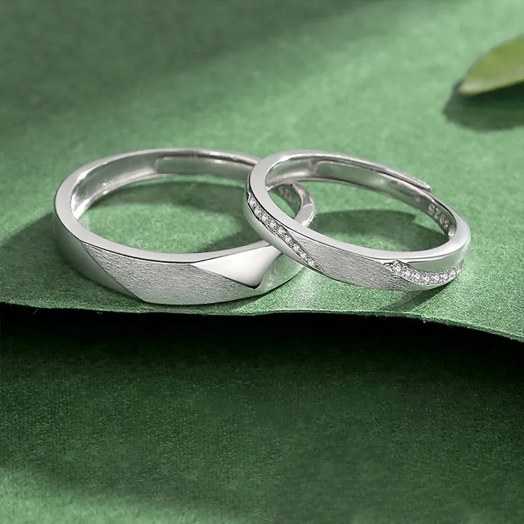 Chongqing Gold Store S925 Silver Rings Unisex-1