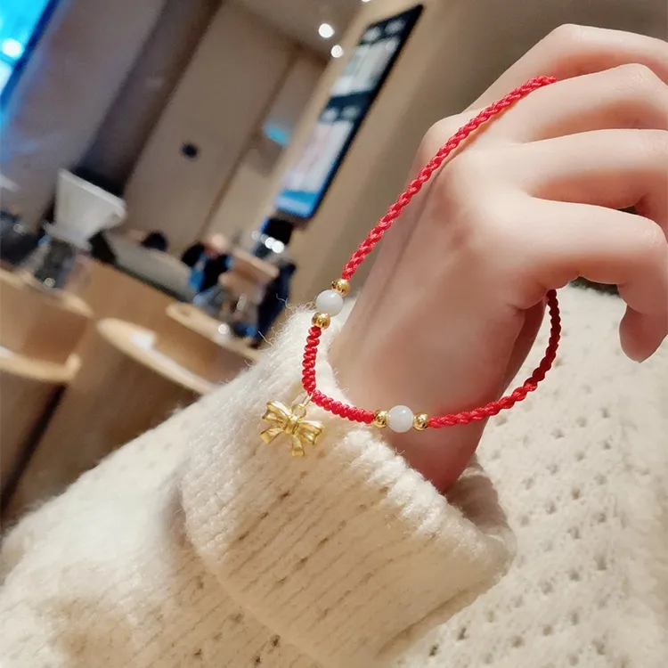 Chongqing Gold Store 999 Fine Silver Necklaces Women's-4