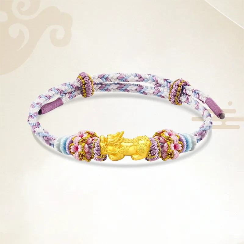 Chongqing gold store Gold Bracelet Unisex-2