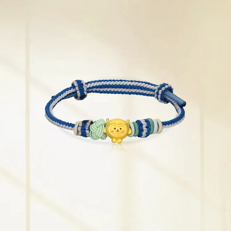 Chongqing gold store Gold Bracelet Unisex-3