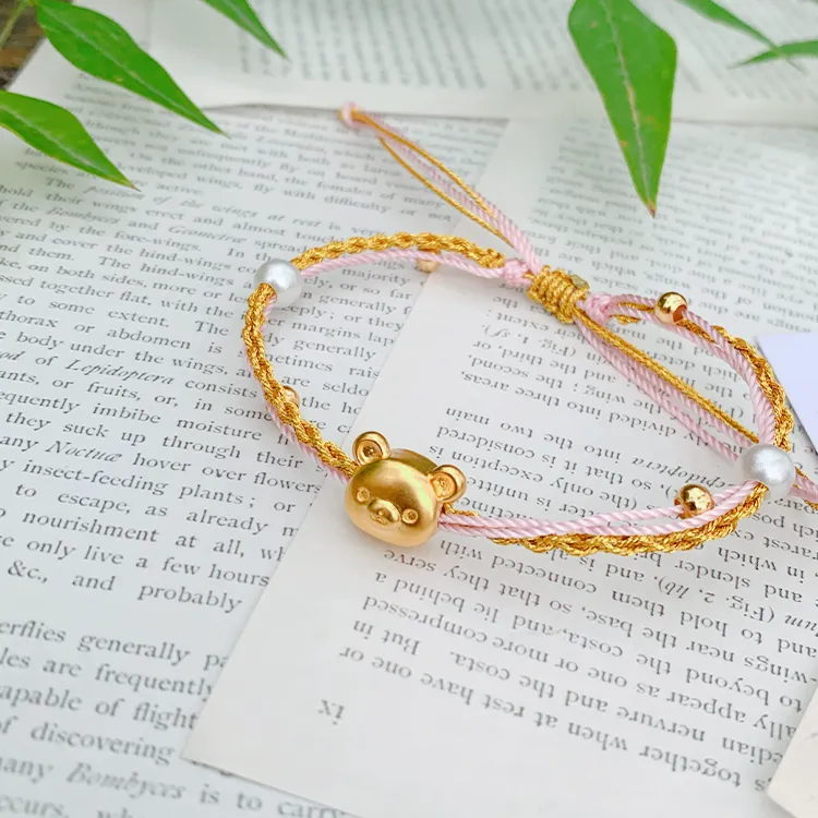 Chongqing Gold Store S999 Fine Silver Bracelets Women's-3
