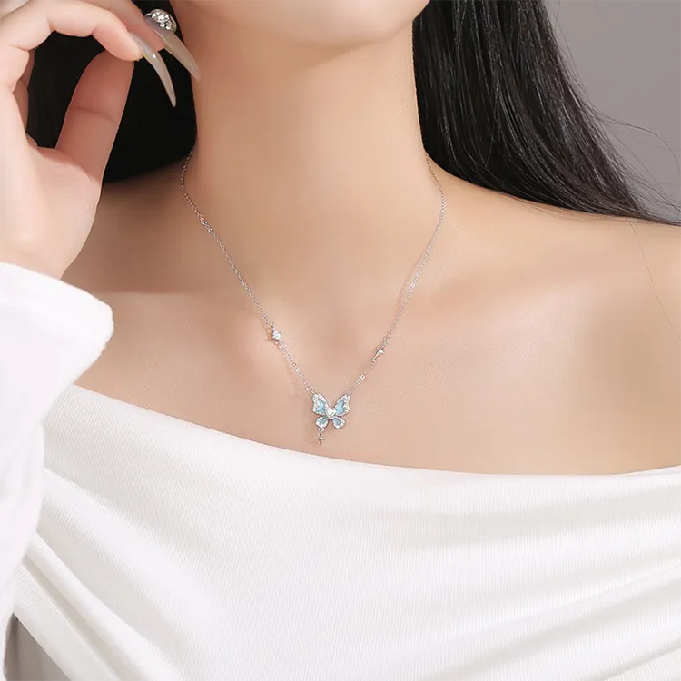 Chongqing Gold Store S 999 Fine Silver Necklaces Women's-2
