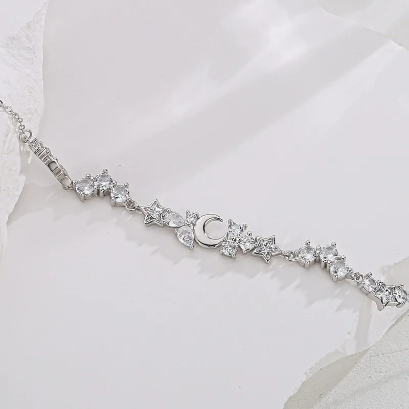 Chongqing Gold Store S925 Silver Bracelets Women's-3
