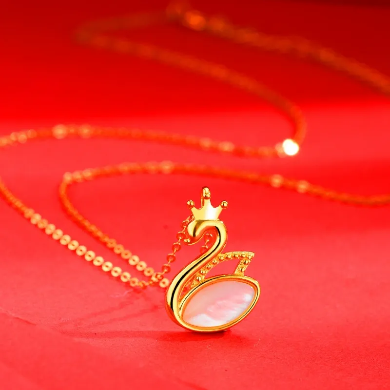 Chongqing Gold Store S925 Silver Necklaces Unisex-3
