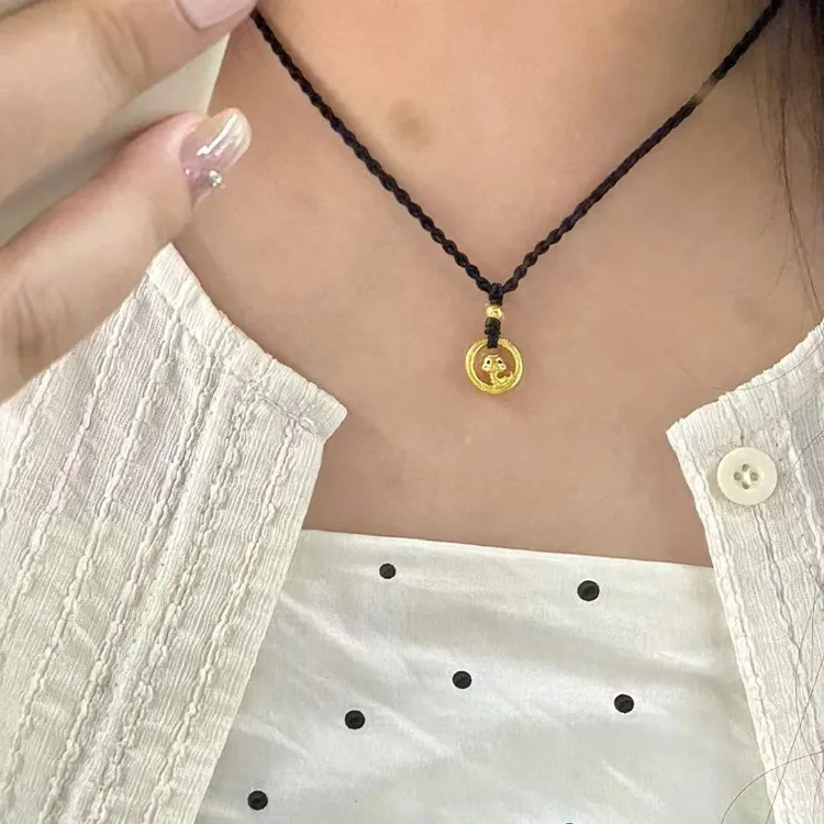 Chongqing Gold Store S925 Silver Necklaces Women's-1