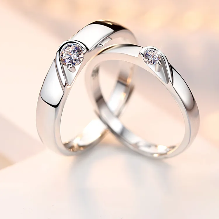 Chongqing Gold Store S925 Silver Rings Unisex-3