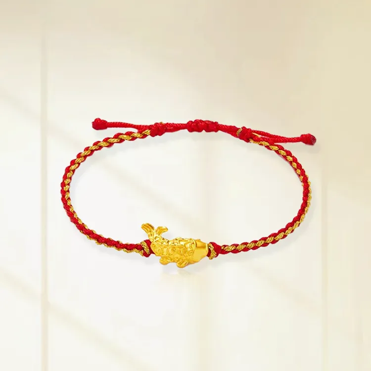 Chongqing gold store Gold Bracelet Unisex-2