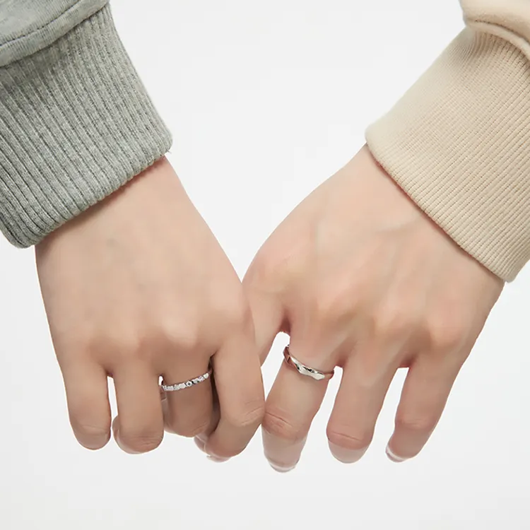 Chongqing Gold Store S925 Silver Rings Unisex-3