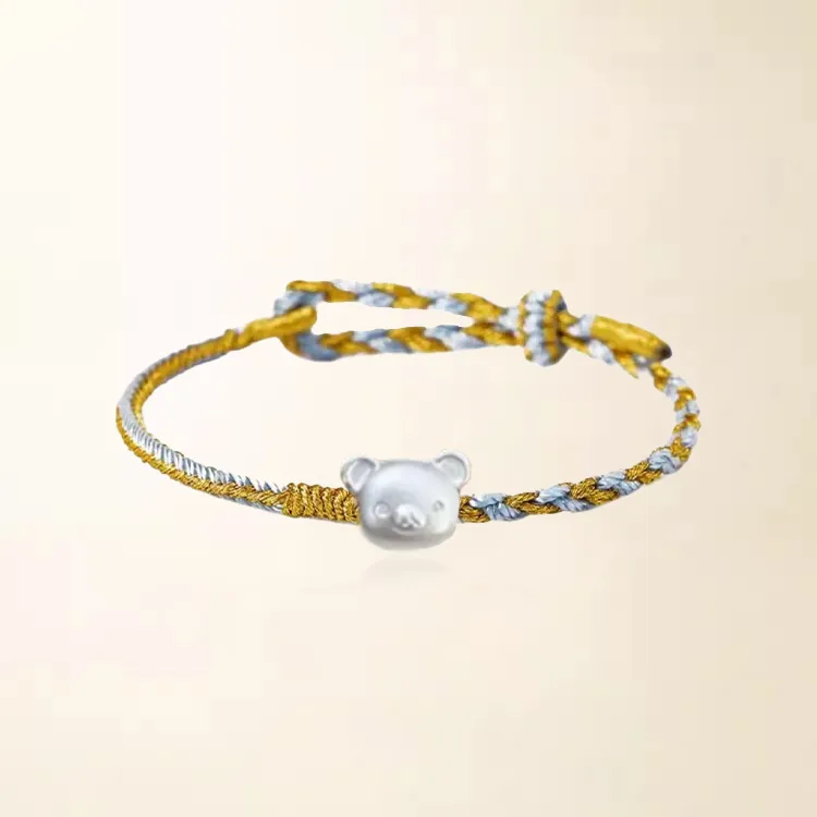 Chongqing Gold Store S999 Fine Silver Bracelets Women's-3