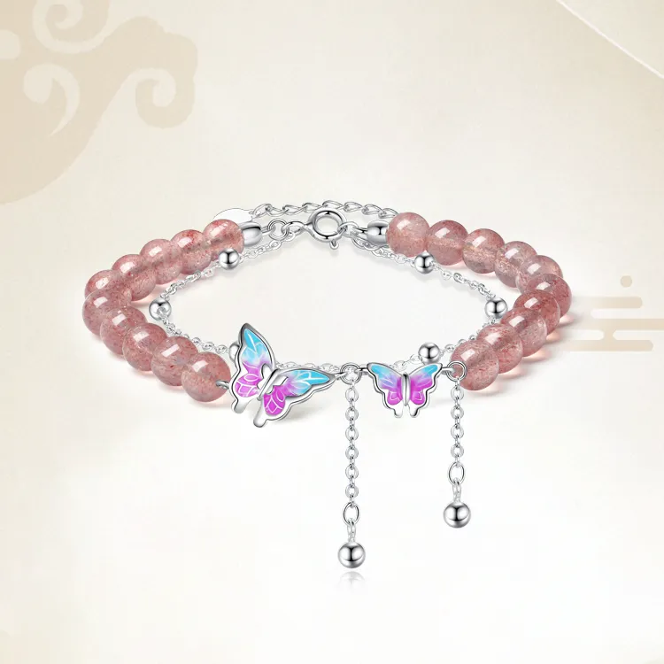 Chongqing Gold Store S925 Silver Bracelets Women's-5