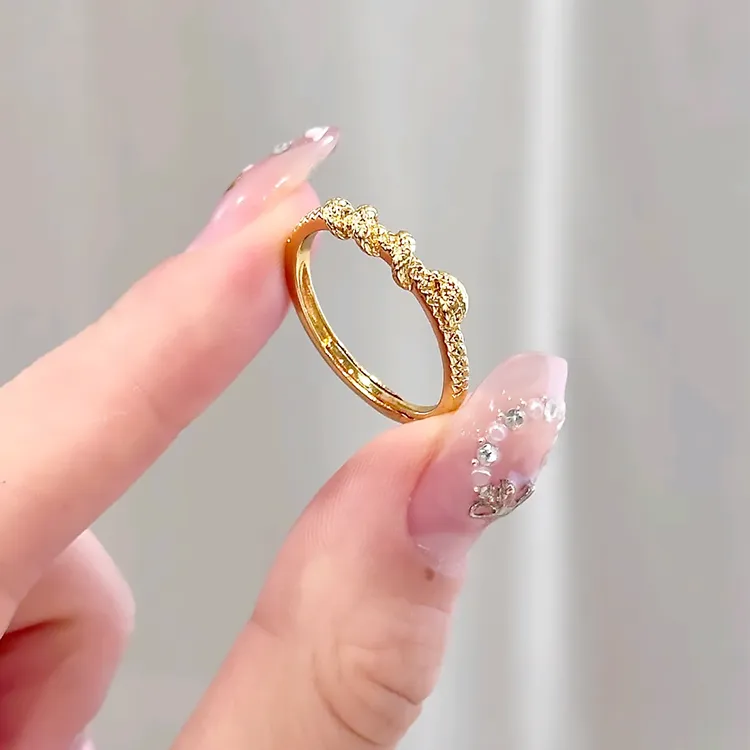Chongqing Gold Store S925 Silver Rings Unisex-1