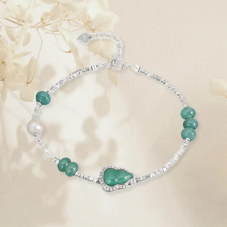 Chongqing Gold Store S925 Silver Bracelets Women's-4