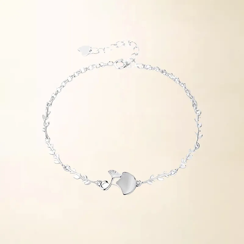 Chongqing Gold Store S925 Silver Bracelets Women's-2