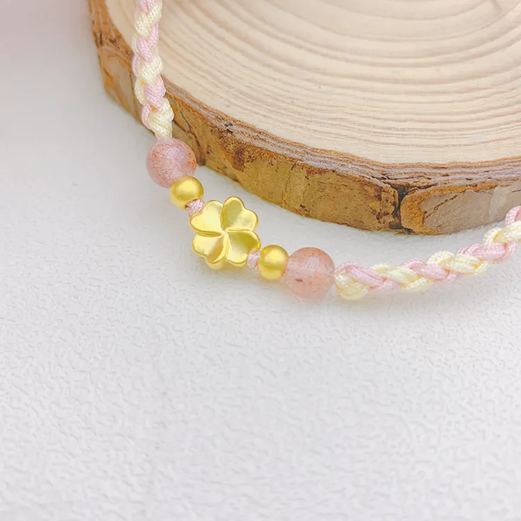 Chongqing Gold Store S999 Fine Silver Bracelets Women's-3