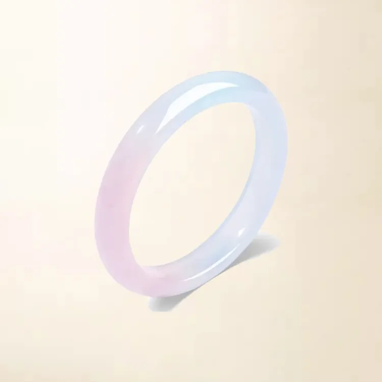 Chongqing Gold Store Chalcedony Bangles Women's-1