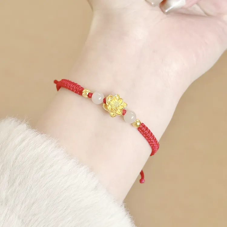 Chongqing Gold Store S999 Fine Silver Bracelets Women's-2