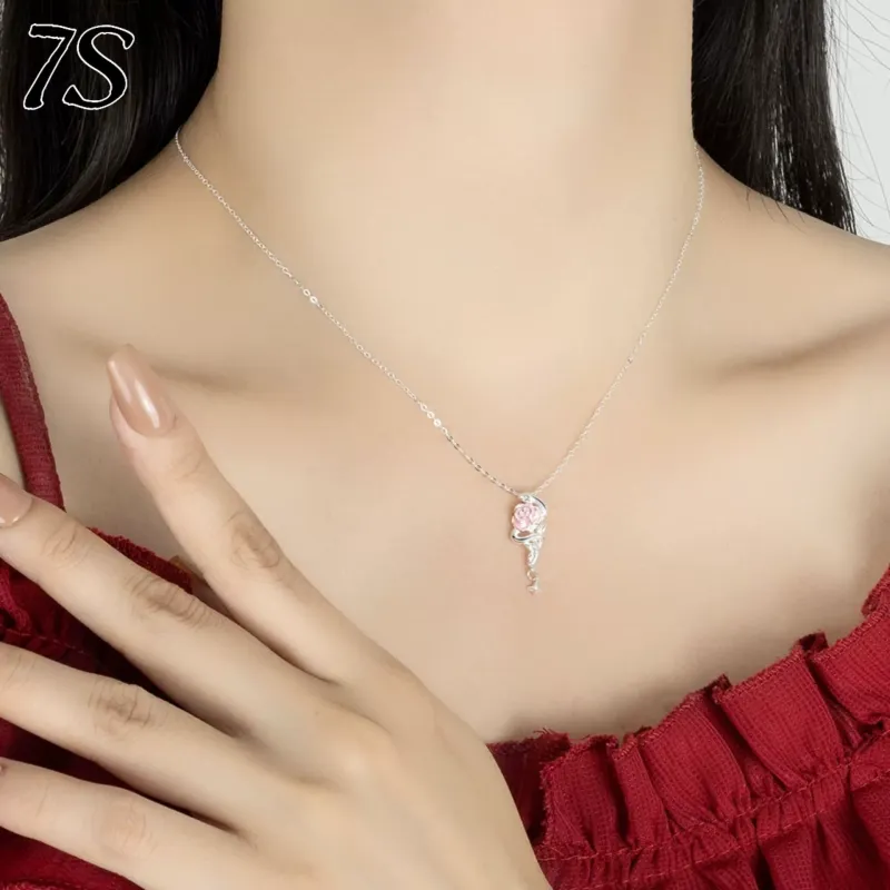 Chongqing Gold Store S925 Silver Necklaces Women's-1