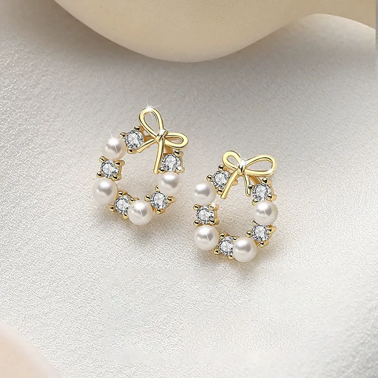 Chongqing Gold Store S925 Silver Earrings Women's-2