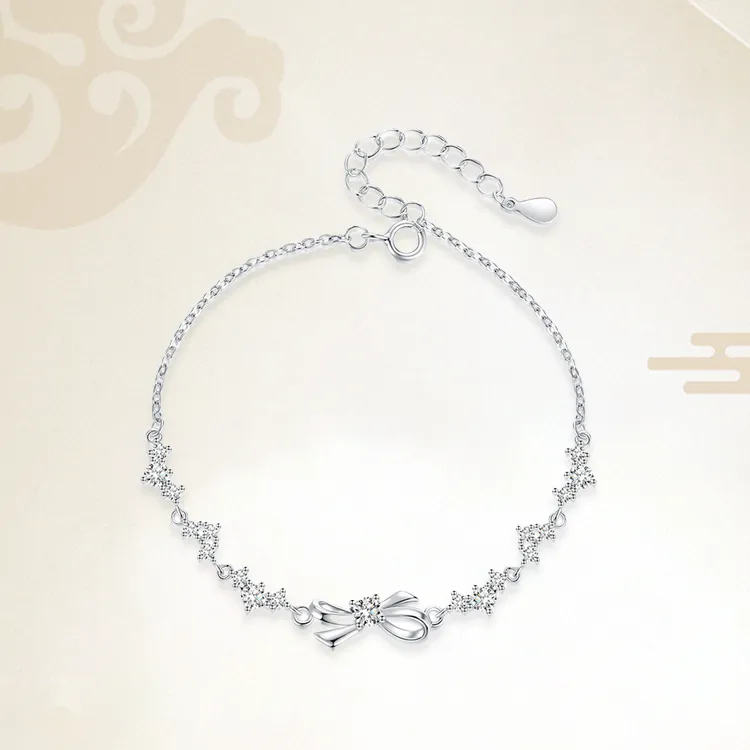 Chongqing Gold Store S999 Fine Silver Bracelets Women's-1