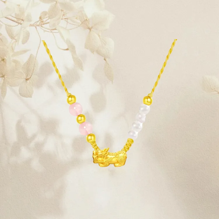 Chongqing Gold Store S990 Silver Necklaces Women's-3