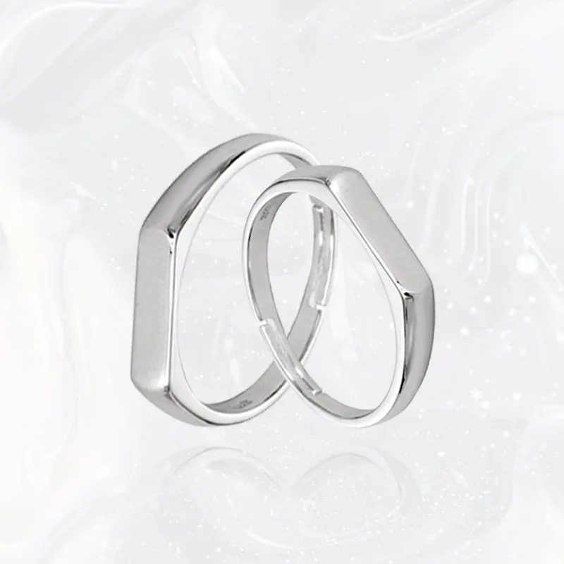 Chongqing Gold Store S925 Silver Rings Unisex-3