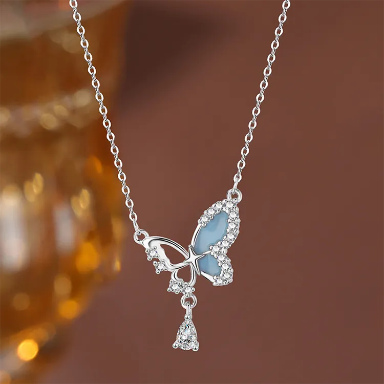 Chongqing Gold Store S 999 Fine Silver Necklaces Women's-2