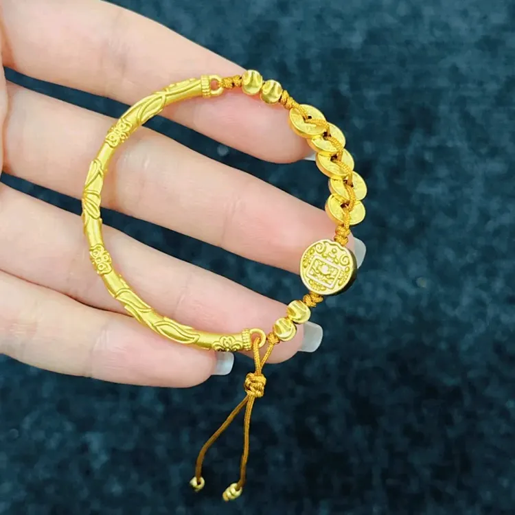 Chongqing Gold Store S999 Fine Silver Bracelets Women's-5