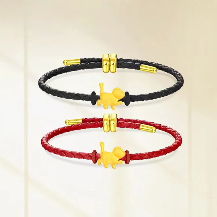 Chongqing gold store Gold Bracelet Unisex-2